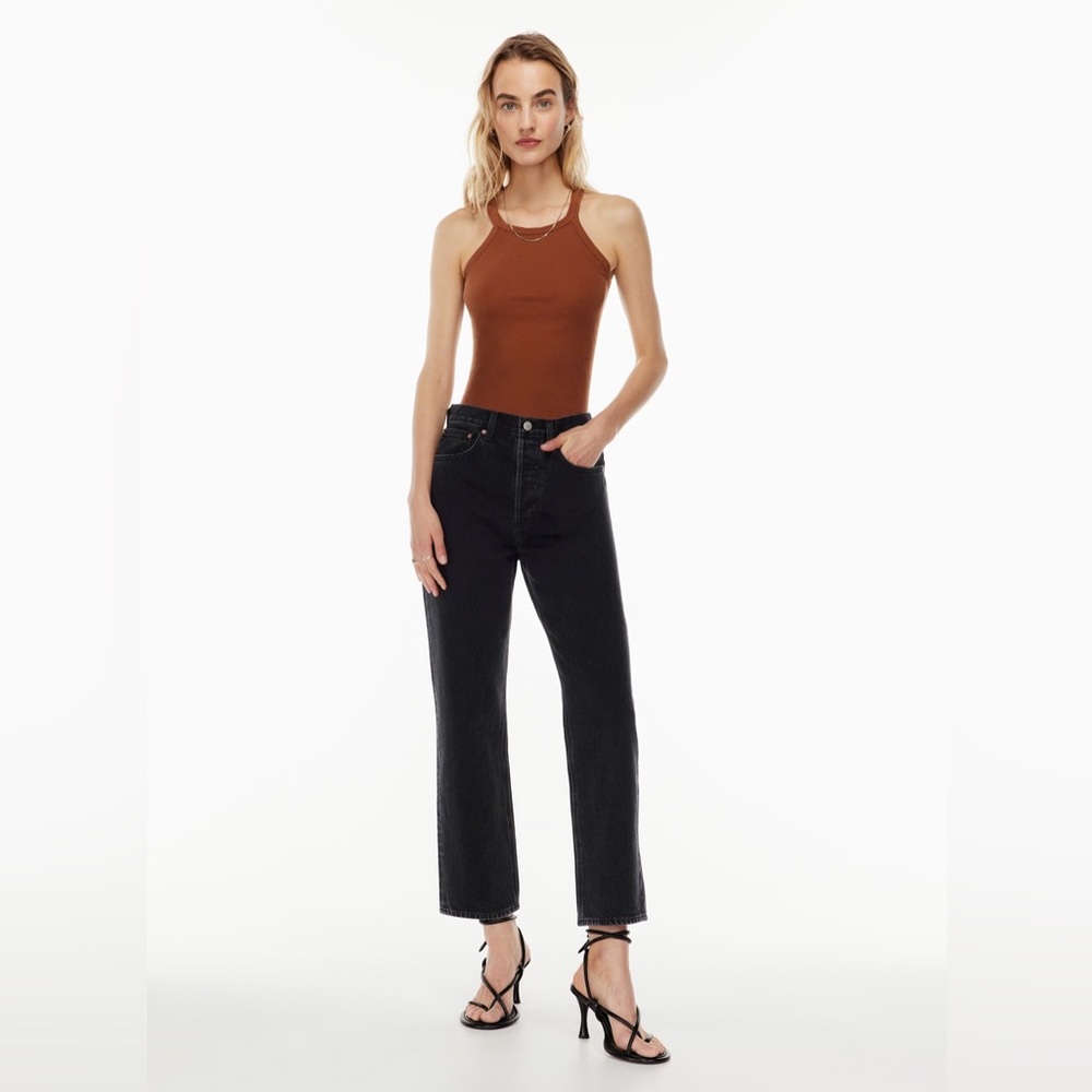 Aritzia Denim Forum The Joni High rise
Loose 29l Black Jeans size 24